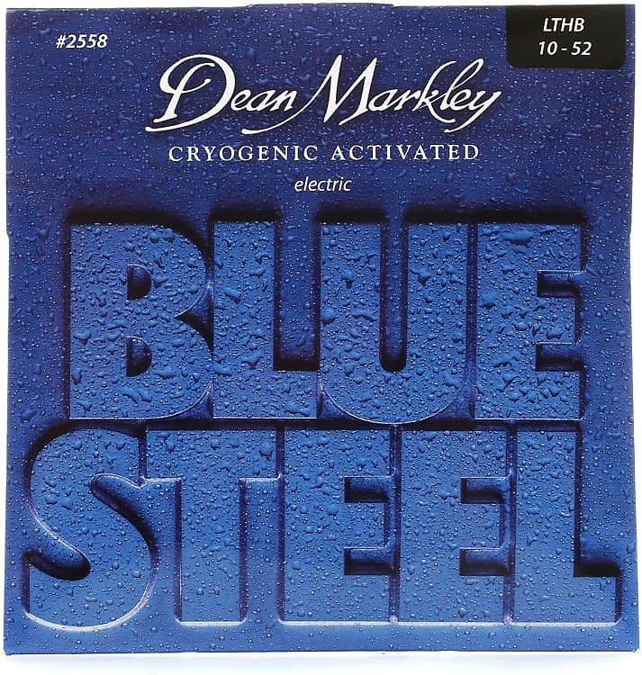 Dean Markley 2558 Blue Steel Electric Guitar Strings - .010-.052 Light Top/Heavy Bottom image 1