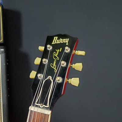 1980's Burny Les Paul RLG-60 '59 Spec Flame Top | Reverb