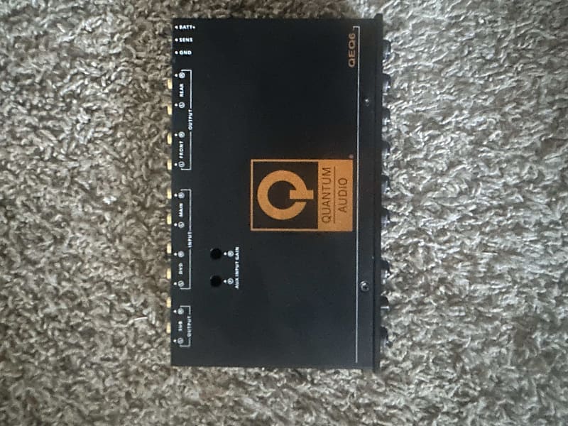 Quantum Audio QEQ6 8 Volt Line Driver Equalizer Reverb