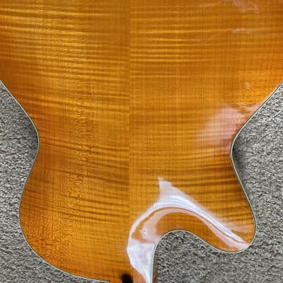 Paul Saunders Instruments 16" archtop guitar 2006 - Honey Blonde image 21