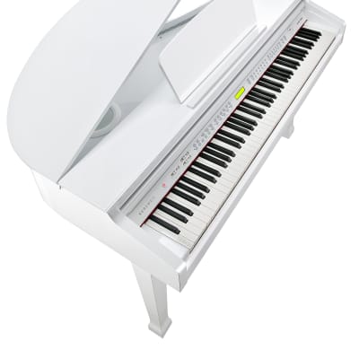 Kurzweil KAG100 88-Key Digital Mini Baby Grand Piano 2023 White