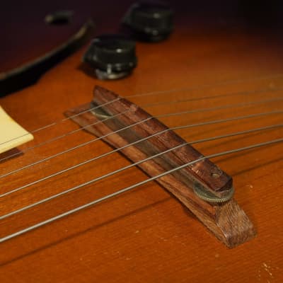 1940s Regal Rogers No 1 Electrified Archtop Guitar w/Charlie Christian-Style Pickup (VIDEO! Ready to Go) image 11
