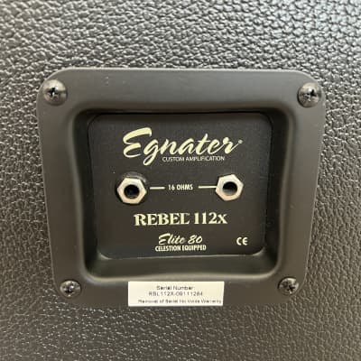 Egnater Rebel 20 Mark II 20-Watt Guitar Amp Head + Cabinet Black / Blonde image 6