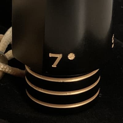 10mFan Showtime 7* Gen II Tenor Saxophone mouthpiece HR / Black & Gold image 5
