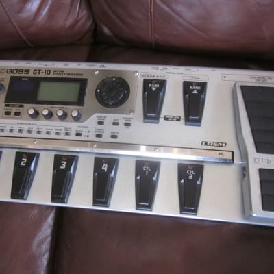 Boss GT-10 Guitar Effects Processor w/ box, power supply | eBay