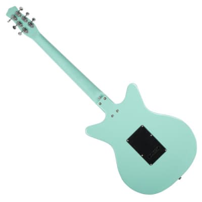 Danelectro 59XT - Dark Aqua with Wilkinson Tremolo (D59XT) image 9