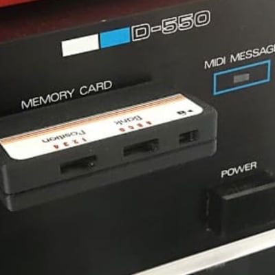 Roland D550 Memory Card with Original Patches 00-05 + 11 x 256MRAM image 11