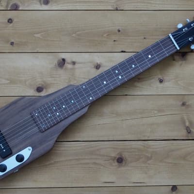 Woodsville Chicago 51 Lap Steel - Walnut, with Padded Gig Bag image 1