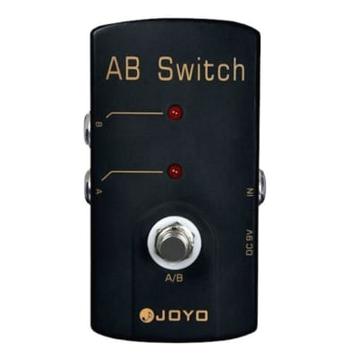 Joyo JF-30 AB Switch Effect Pedal Stomp True Bypass real quiet Cirquitry Free USA Shipping image 1
