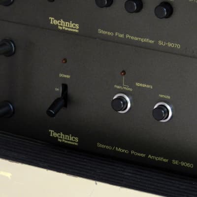 Technics SH-9010 Paragraphic EQ, SU-9070 Preamplifier & SE-9060