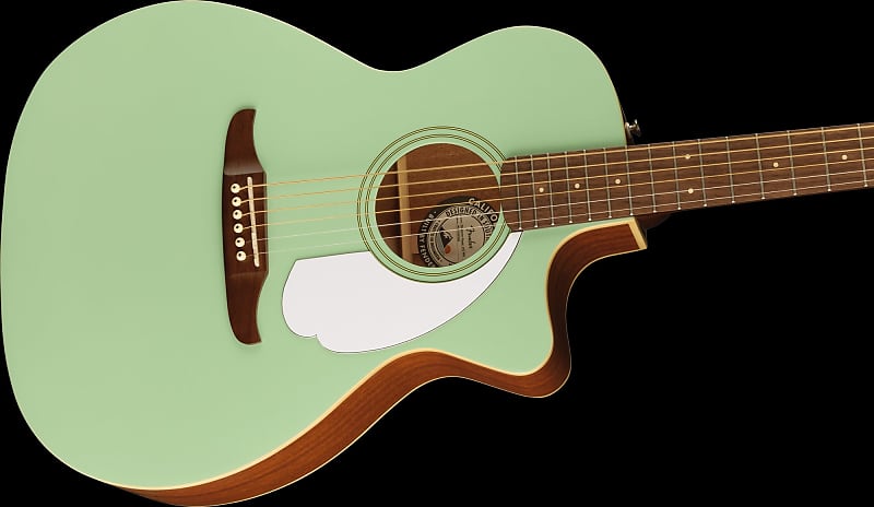 Fender Guitare Electro Acoustique Newporter Player Surf Green WPG