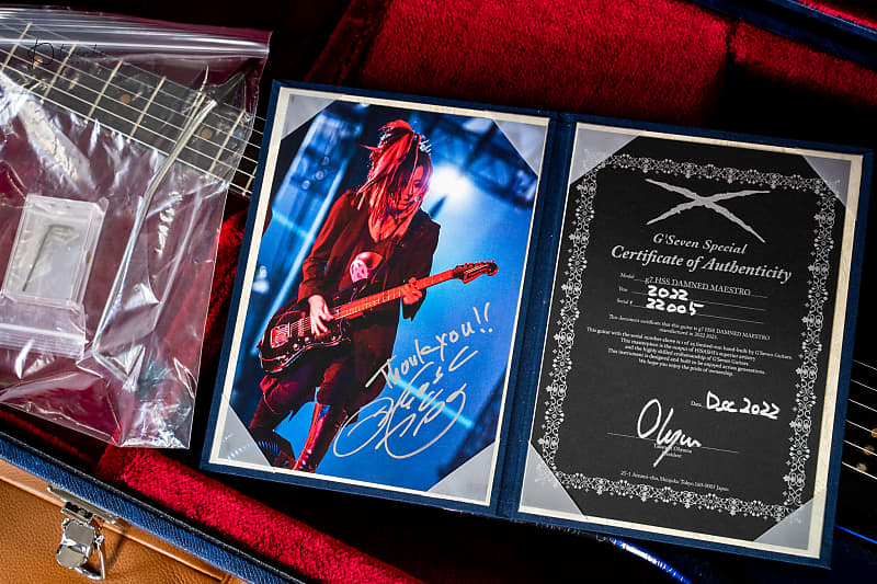 g7 Special g7 HSS Damned Maestro HISASHI Glay Signature 2022