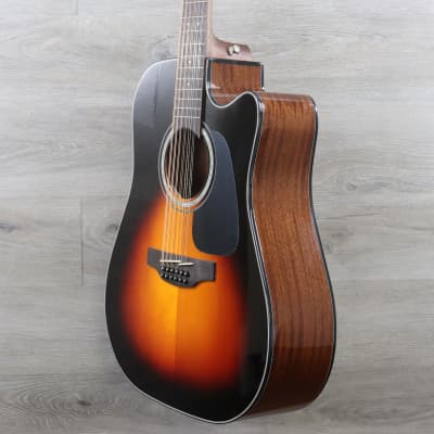 Takamine GD30CE-12 BSB 12 String Acoustic Electric Dreadnought Gloss Brown Sunburst Guitar! image 4