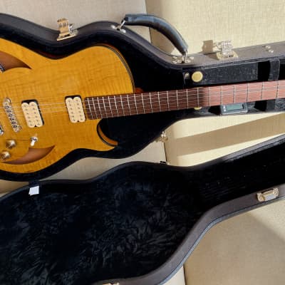Marchione Semi-Hollow Maple / Mahogany Guitar  --   Brazilian Rosewood Fingerboard  -- image 12