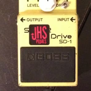 海外最新 Trans Modded JHS Overdrive Super SD-1 Boss Am Reverb | Mod ギター