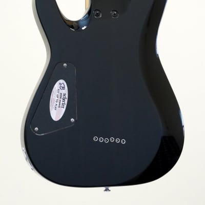 Schecter C-6 Plus Electric Guitar Charcoal Burst image 6