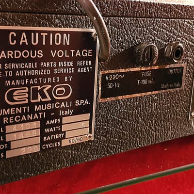 Vintage Rare 1982 EKO Synthesizer Bass Foot Pedal K1 Model 4101 Analog Bass Synth Taurus Clone TOP image 4