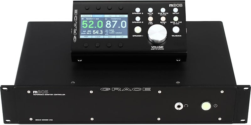 Grace Design m905-BK Monitor Control System with Remote - Black image 1