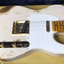 NEW 2020 Fender Heavy Relic Custom Shop '57 Telecaster White Blonde Handwound P/U Modern Spec 7lbs!