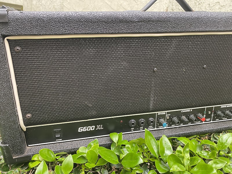 Crate G600XL 1980s Black Tolex Reverb