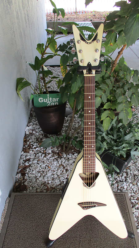 Dean Vco Vcoustic Flying V Acoustic Electric Reverb