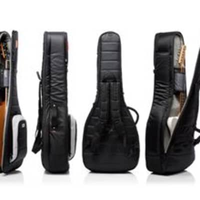 Mono M80 Dual Acoustic and Electric Guitar Case Black image 6