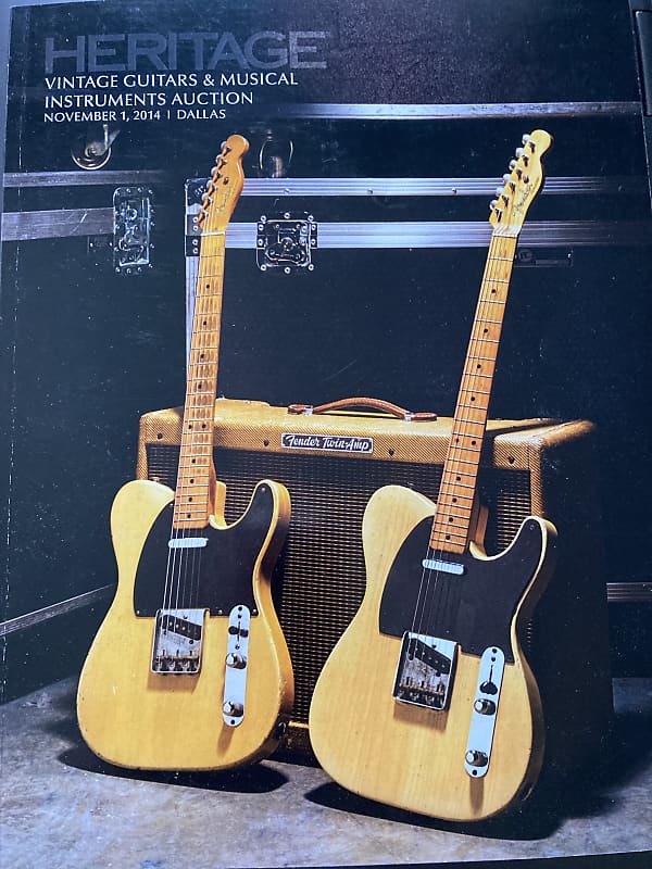 Heritage Auctions 2014 Vintage Guitars & Musical Instruments Reverb
