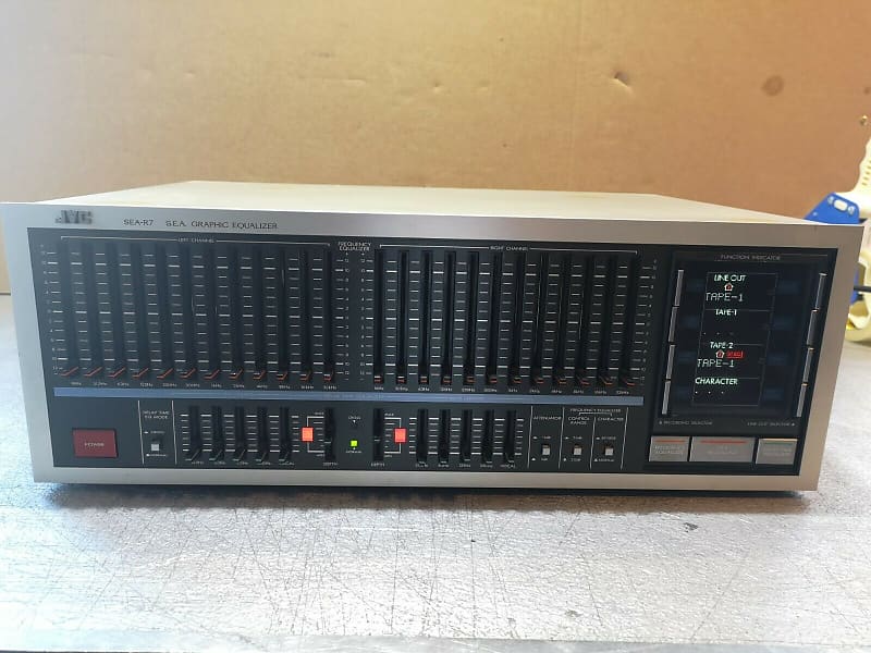 JVC SEA-R7 Vintage S.E.A. Graphic Equalizer - Excellent Used Condition -