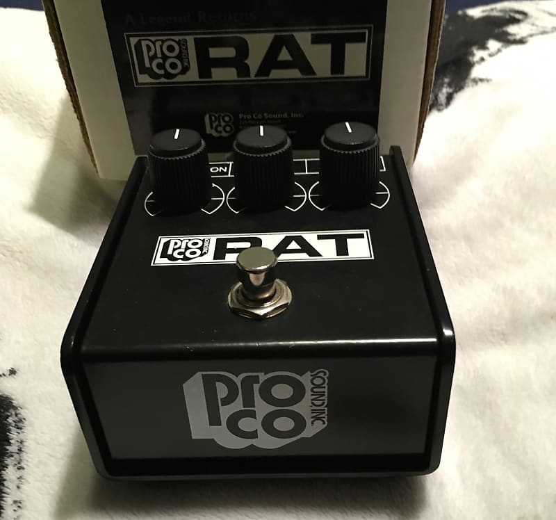 ProCo RAT ‘85 Whiteface Reissue Limited Edition w/ Box and Papers