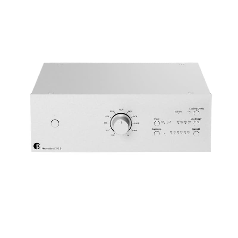 Pro-Ject: Phono Box DS3 B Balanced MM/MC Phono Preamp Silver  			