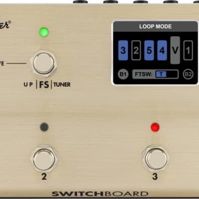 Fender SWITCHBOARD スイッチャー Fender®︎の新エフェクトスイッチャー【SWITCHBOARD™ EFFECTS