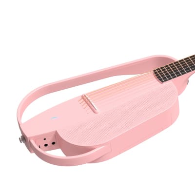 Enya 2024 NEXG SE Smart Audio Guitar (Pink) with Case and Wireless 