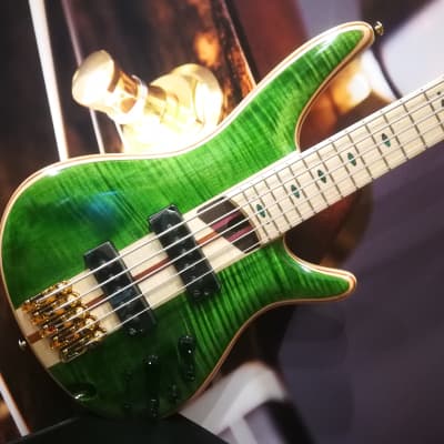 Ibanez SR5FMDX-EGL 35th Anniversary SR Premium 5-String Emerald Green Low Gloss, Limited Edition for sale