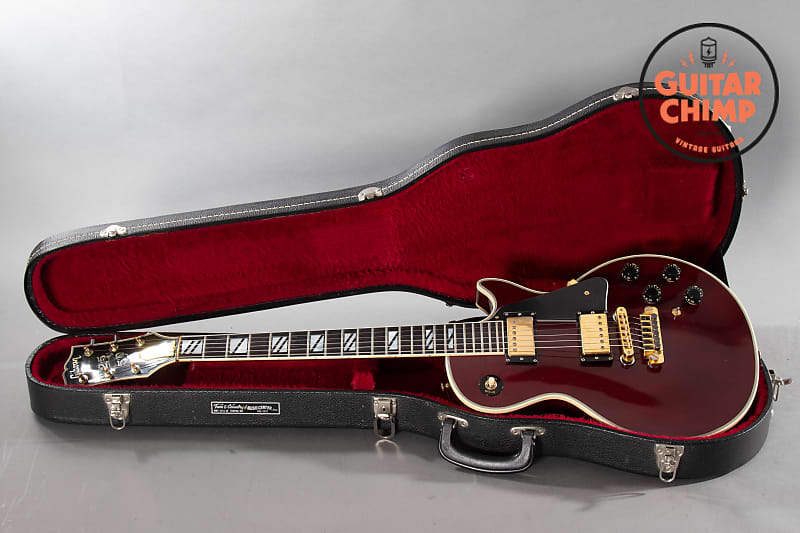 1978 Gibson Les Paul Custom 25/50 Anniversary Model Wine Red ~Video~ image 1