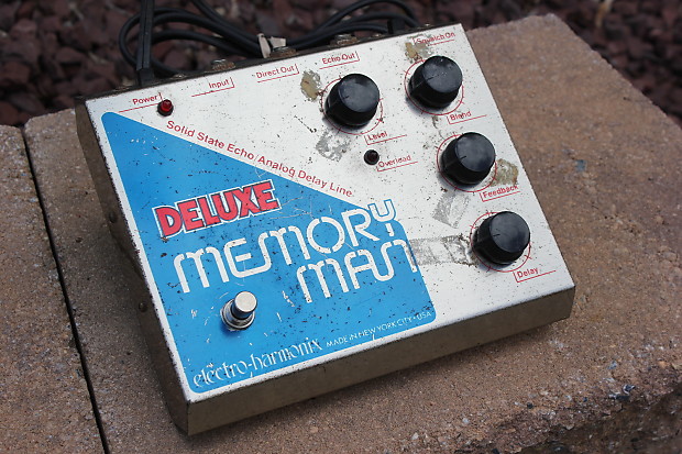 Vintage Electro-Harmonix Deluxe Memory Man Analog Delay DMM