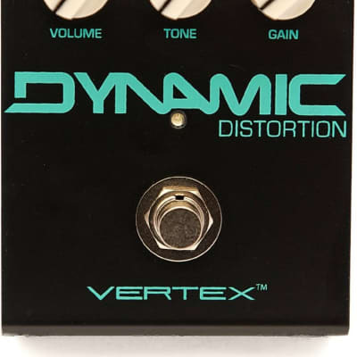 Vertex Dynamic Distortion Guitar Effect Pedal for sale