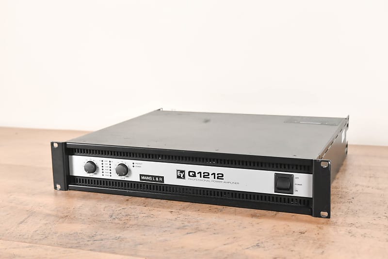 Electro-Voice (EV) Q1212 Two-Channel Power Amplifier (church owned) CG00X60