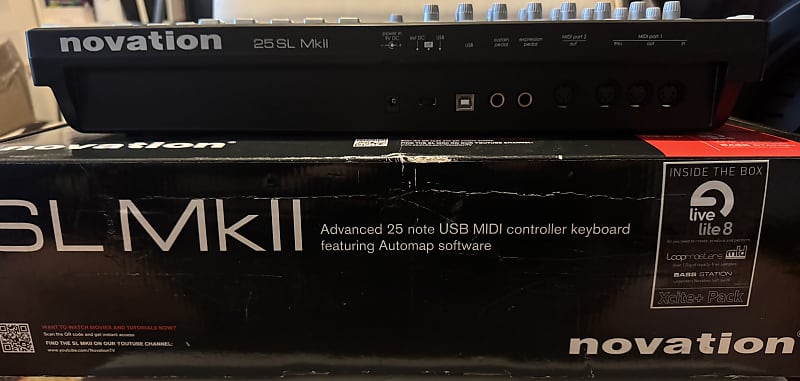 Novation ReMOTE 25 SL MKII MIDI Controller | Reverb