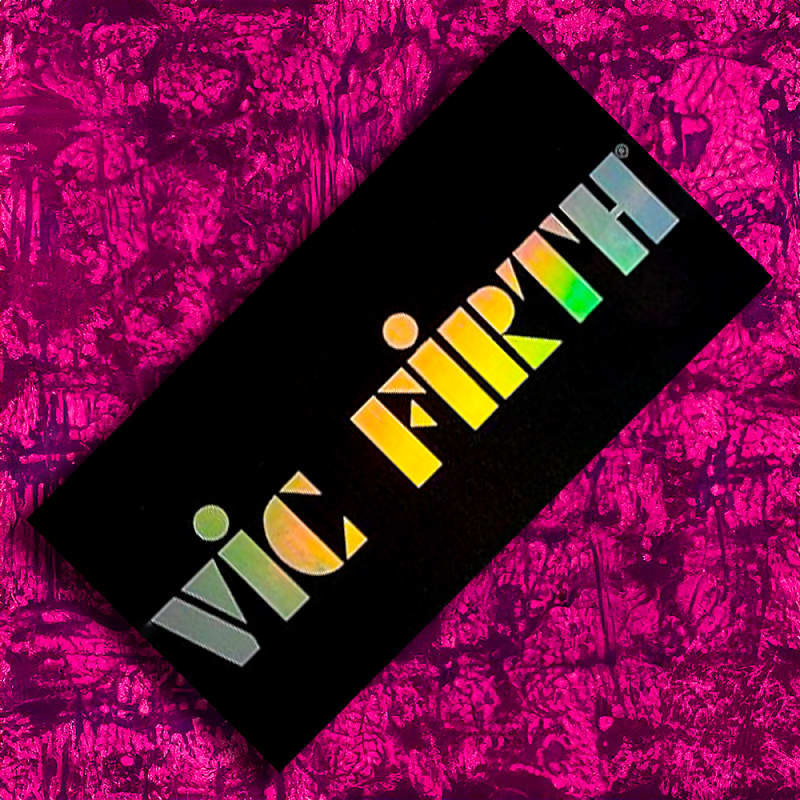 VIC FIRTH HOLOGRAPHIC DRUMSTICKS MALLETS STICKER INSANELY Reverb