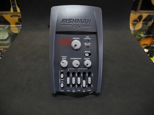 Fishman Pro EQ Platinum Bass 5-Band EQ