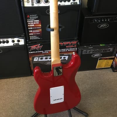 Indiana Double Cutaway Electric Guitar Red image 5