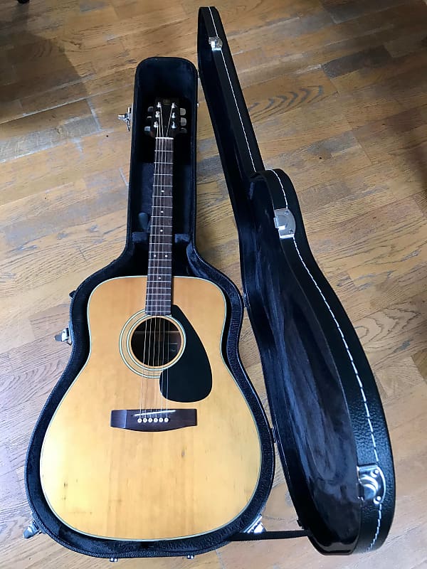 Yamaha FG-160-1 Black label / 1976 Natural | Reverb