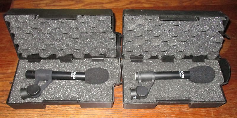 AKG C460B Condenser Microphone PAIR with original cases, Excellent