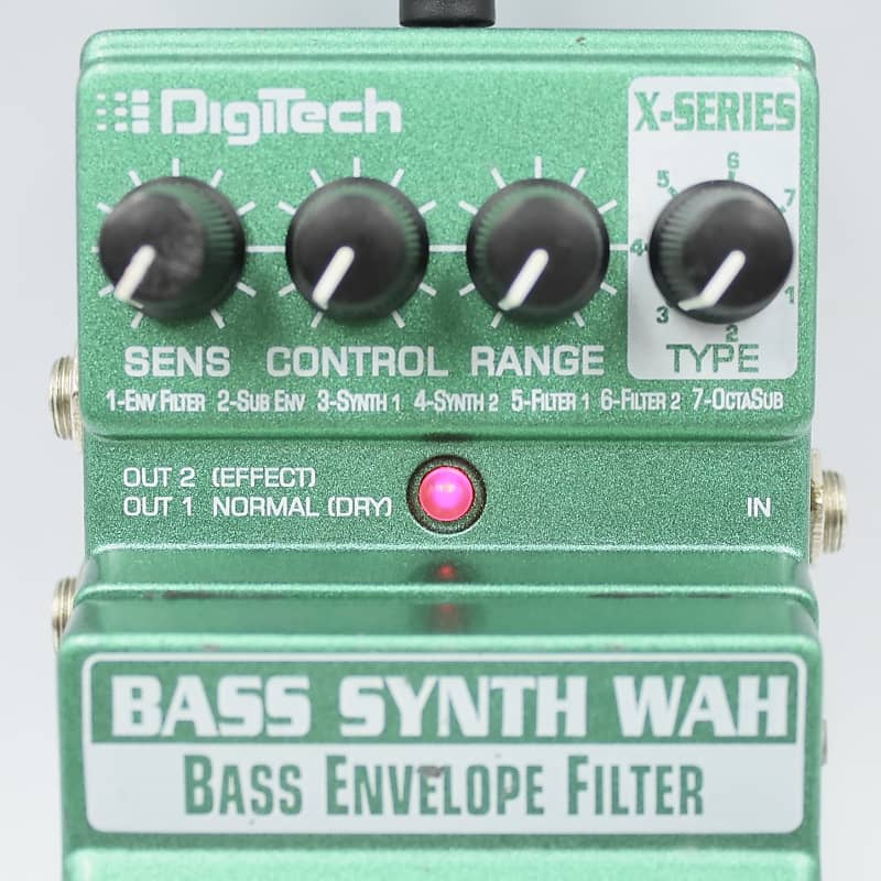DigiTech BASS SYNTH WAH デジテック　シンセワウ Digitech BASS SYNTH WAH Review - YouTube