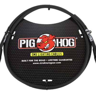 Pig Hog 3ft DMX Lighting Cable 3 Pin, PHDMX3 image 7