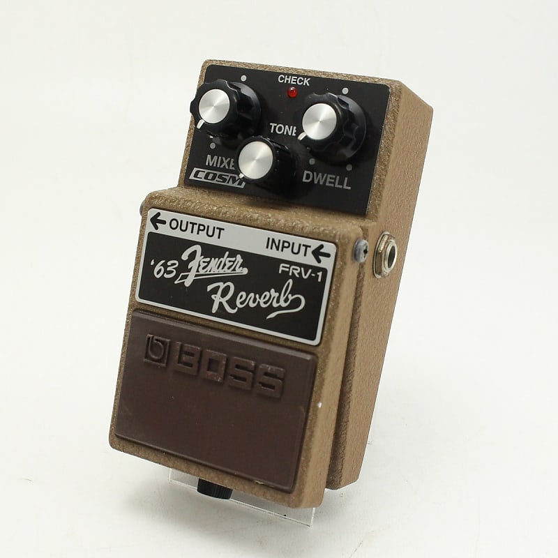 BOSS FRV-1 '63 Fender Reverb ギターエフェクター Boss FRV-1 Fender Reverb Guitar Effect Pedal — Truetone Music