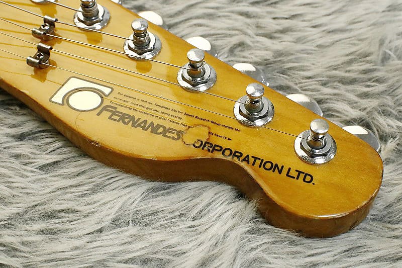 Vintage '70s made Fernandes FTE-65N Fernandes Stone logo