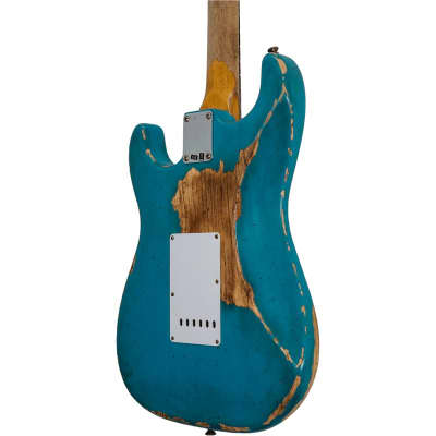 Fender Custom Shop 1963 Stratocaster Super Heavy Relic, Tao Turquoise image 7