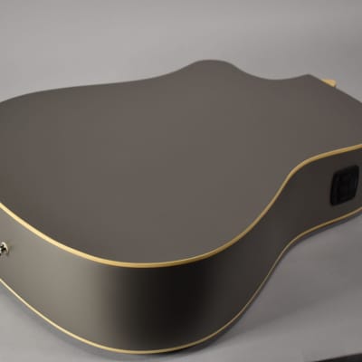2021 Fender Redondo Player Slate Satin Finish Acoustic Guitar image 7
