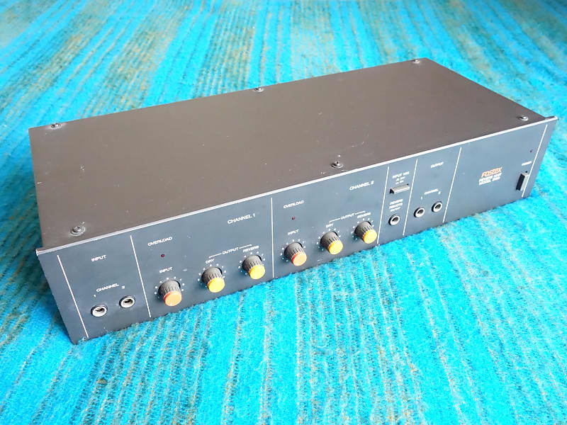 Fostex Model 3180 Reverb Unit - 80's Vintage Stereo Spring Reverb